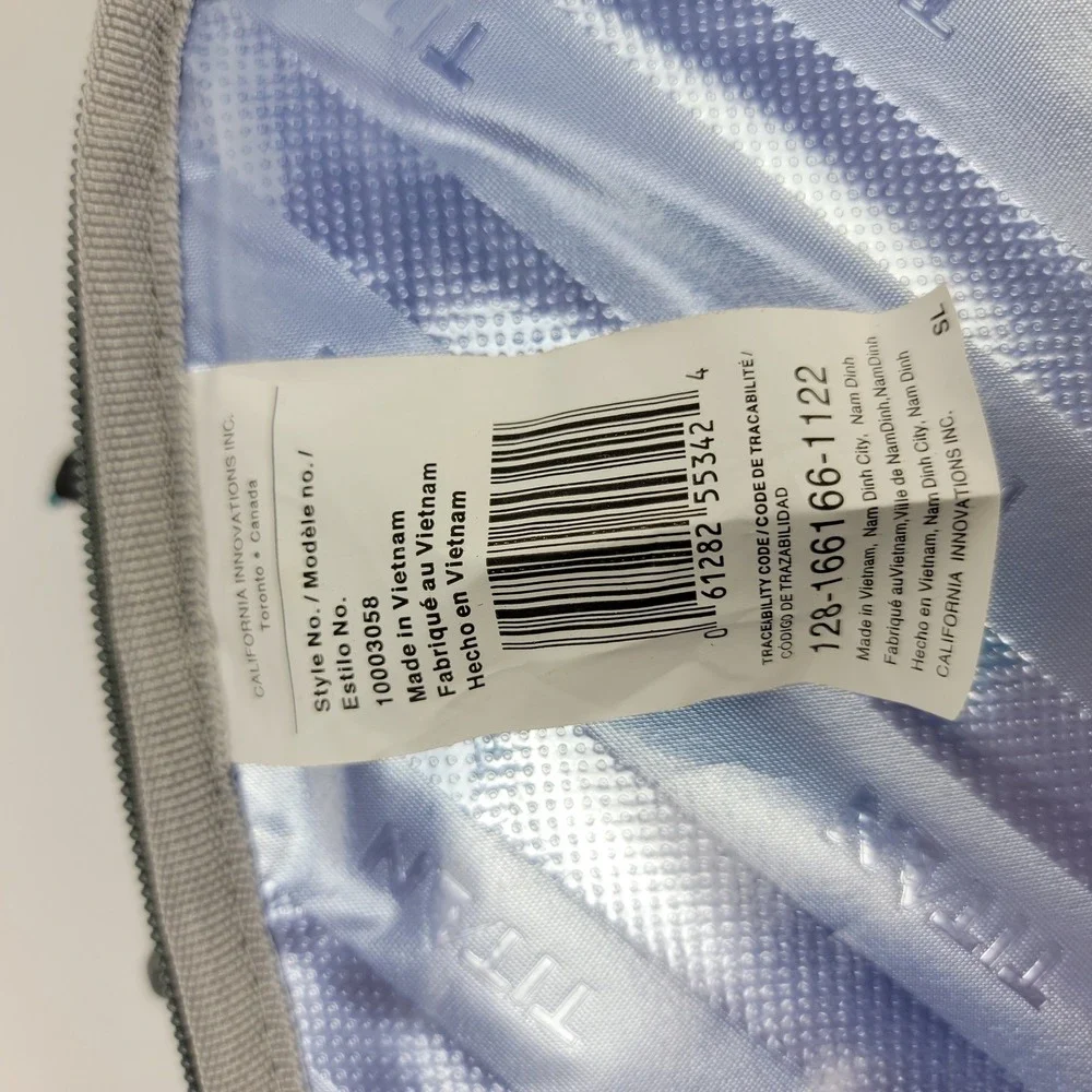 Titan by Arctic Zone Gray Teal Expandable Insulated Lunch Pack 10003058